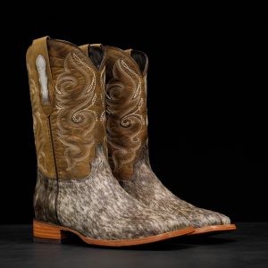 Authentic Hair on Hide – Square Toe