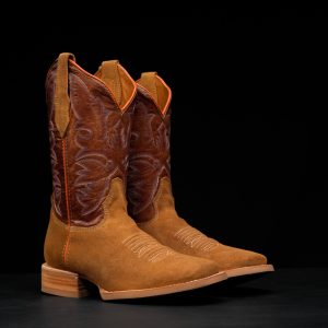 Honey Roughout – Ranch Square Toe