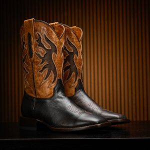 Brown BullHide - Arena Square Toe