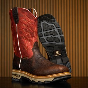 Brown Bullhide Steel Toe - Square Toe