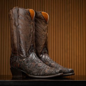 Brown Imperial Hand Tooled – Cutter Toe