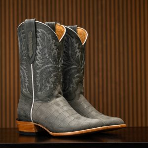 Matte Gray Alligator - J Toe