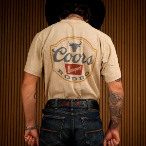 Tan Coors Graphic Short Sleeve T-Shirt