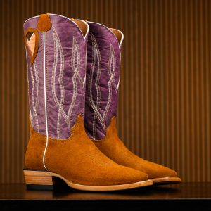 ALFA PRO Honey Roughout – Square Toe
