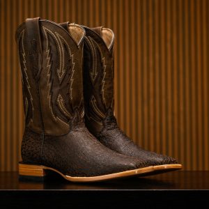 Brown Bull Neck - Arena Square Toe