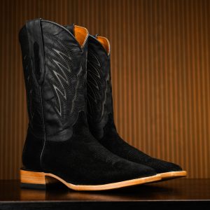Black Roughout – Arena Square Toe