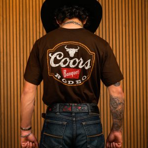 Coors Graphic Short Sleeve T-Shirt – Brown