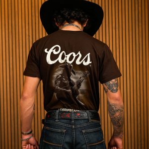 Coors Graphic Short Sleeve T-Shirt – Brown